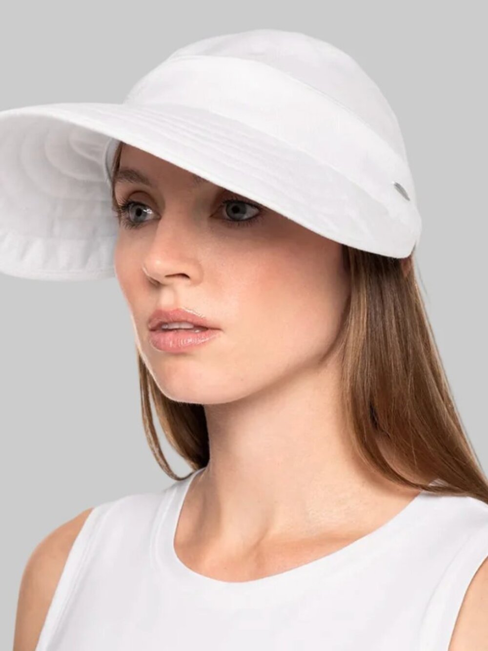 Coolibar Bel Aire Zip Off Sun Visor NEW